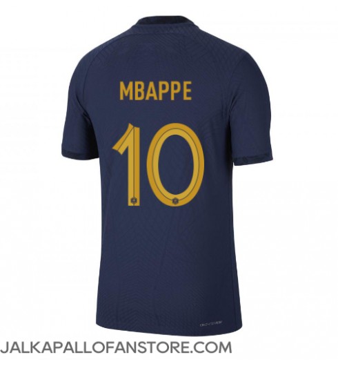 Ranska Kylian Mbappe #10 Kotipaita MM-kisat 2022 Lyhythihainen